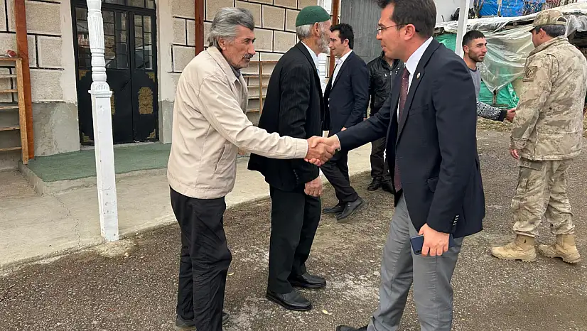 Kaymakam Adıbelli Karadağ Mahallesi'ni Ziyaret Etti