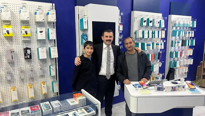 Kaymakam Coşkun esnafın taleplerini dinledi