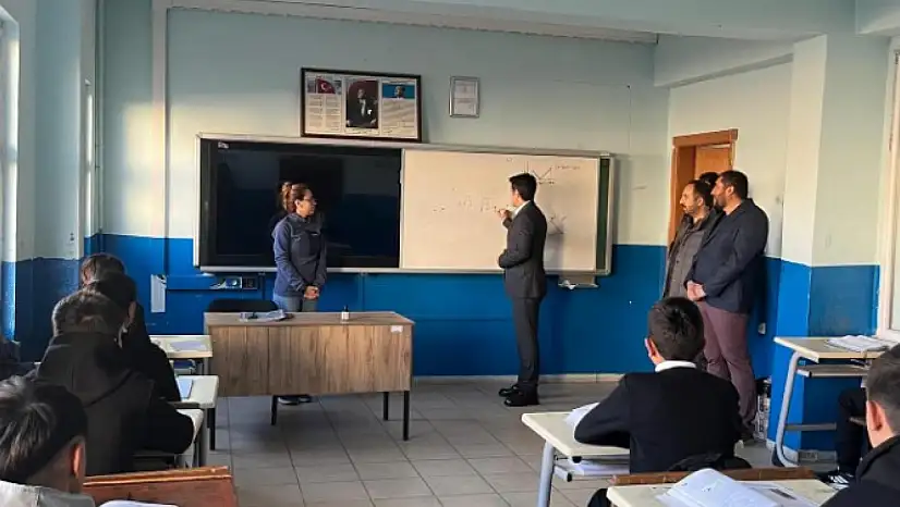 Kaymakam Enis Aslantatar'dan Sarıkamış Turizm MTAL'e Ziyaret