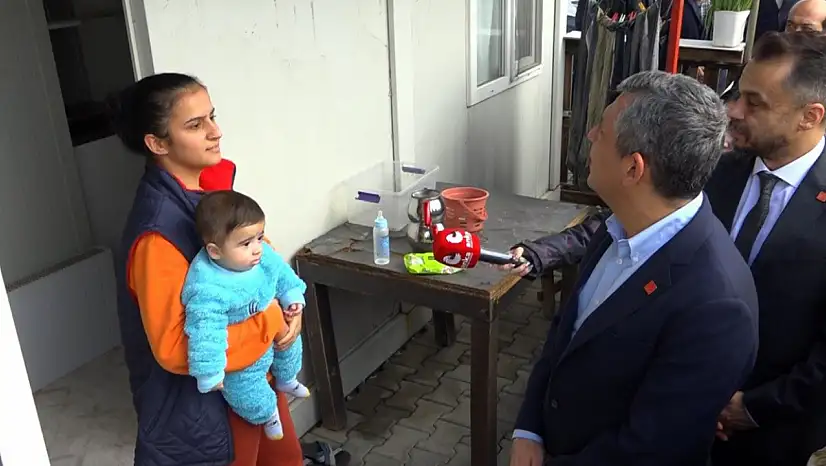 Konteyner kentteki sözler gündemi karıştırdı