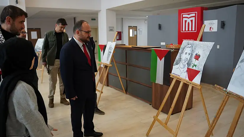 MAUN'da Gazze: Direniş ve Diriliş Sergisi Ziyarete Açıldı