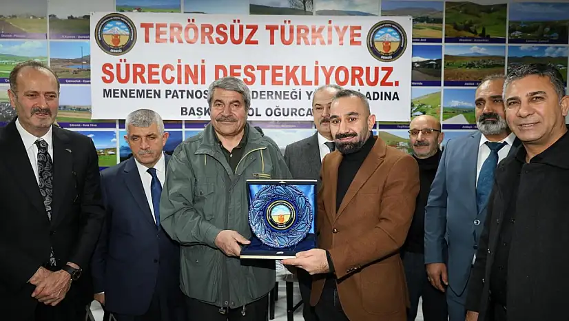 Menemen'de Patnoslular Derneği'nden birlik ve beraberlik mesajı