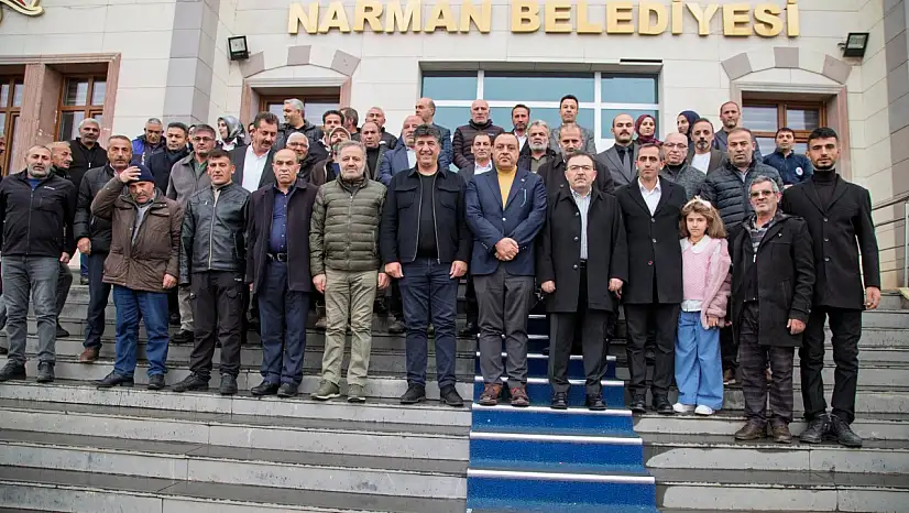Milletvekili Selami Altınok'tan Narman Belediyesi'ne Ziyaret