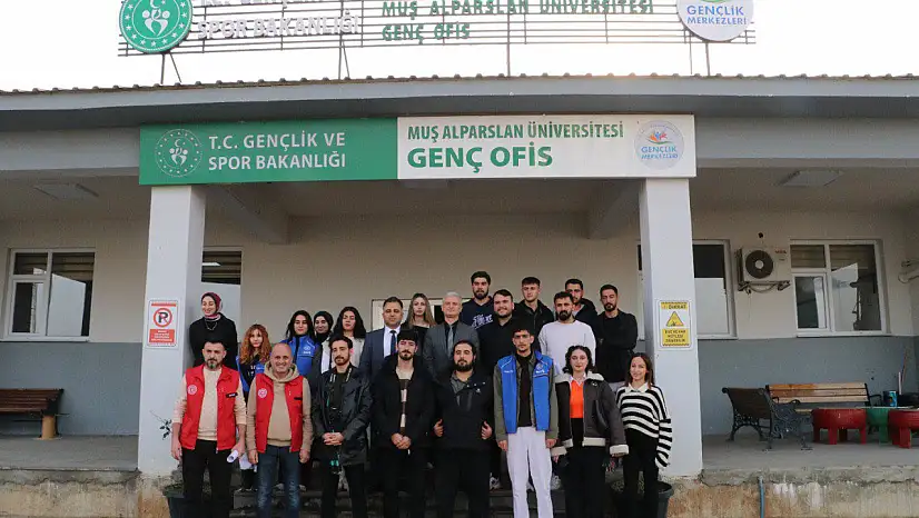 Muş Alparslan Üniversitesi Genç Ofisi'nde Kulüp ve Atölyeler İncelendi