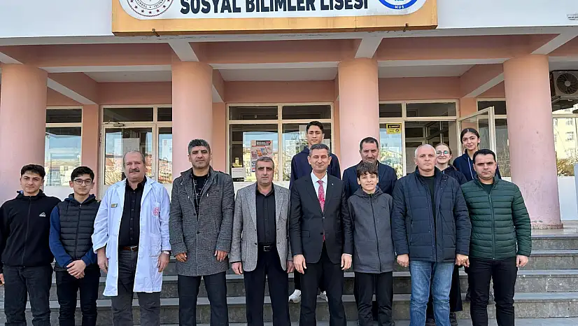 Muş İl Millî Eğitim Müdürü Abdulkadir Altay, Sosyal Bilimler Lisesi Öğrencileriyle Buluştu