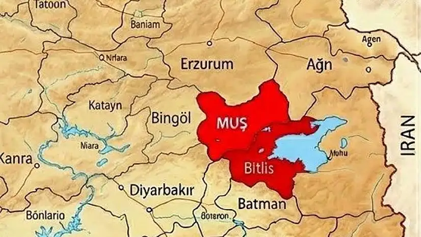 Muş ile Bitlis arasındaki sınır yeniden çizildi: Cumhurbaşkanı kararı Resmi Gazete'de yayımlandı