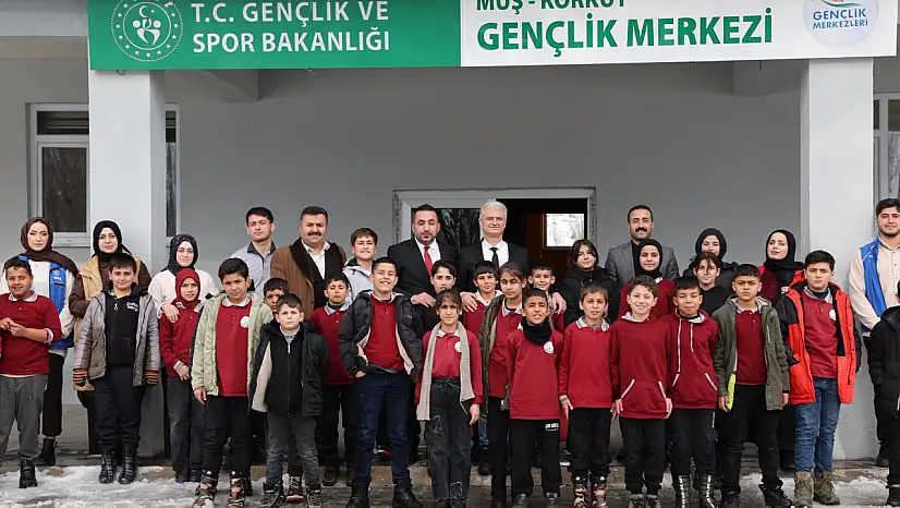 Muş Korkut Gençlik Merkezi'nde Atölye İncelemesi