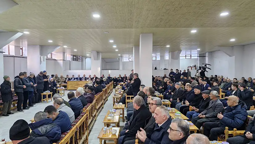 Muş'ta Ahmet Şimşek İçin Taziye Programı Düzenlendi