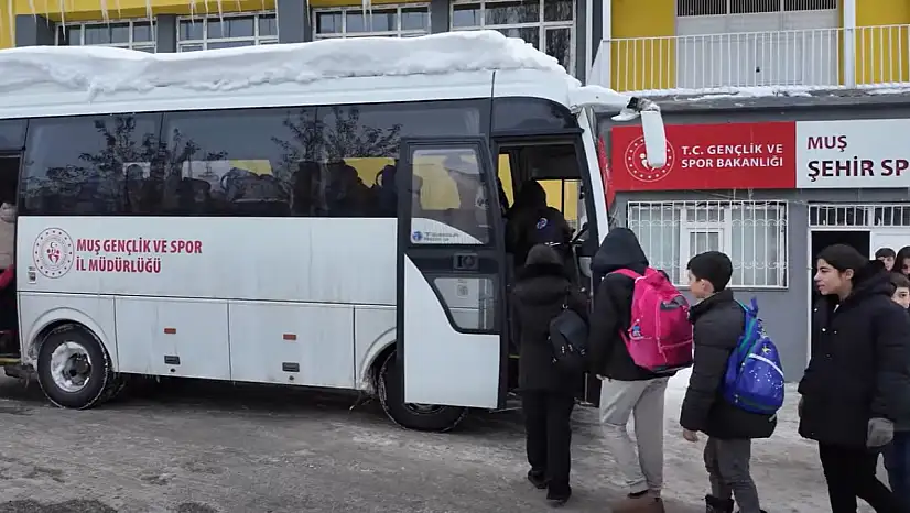 Muş'ta Eksi 20 Derecede Türkiye Şampiyonluğu Hedefi
