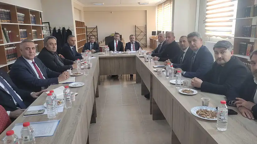Muş'ta İlçe Millî Eğitim Müdürleri Toplantısı Yapıldı