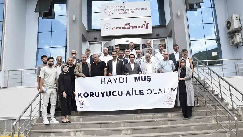Muş'ta Muhtarlara 'Koruyucu Aile Olmak' Eğitimi Verildi
