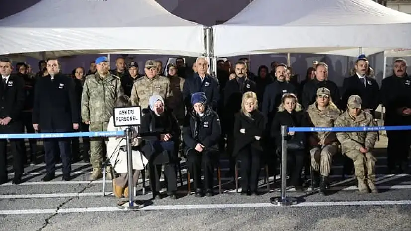 Muş'ta Şehit Jandarma Komutanı İçin Cenaze Töreni Düzenlendi