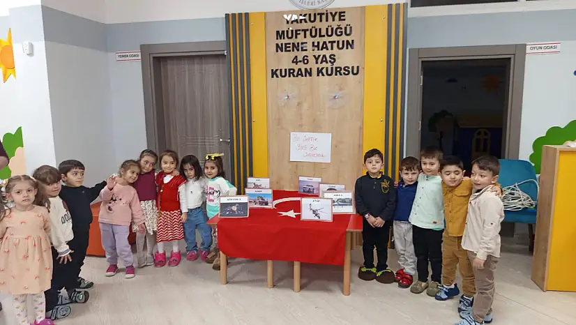 Nene Hatun 4–6 Yaş Kur'an Kursu'nda Yerli Malı Haftası Etkinliği