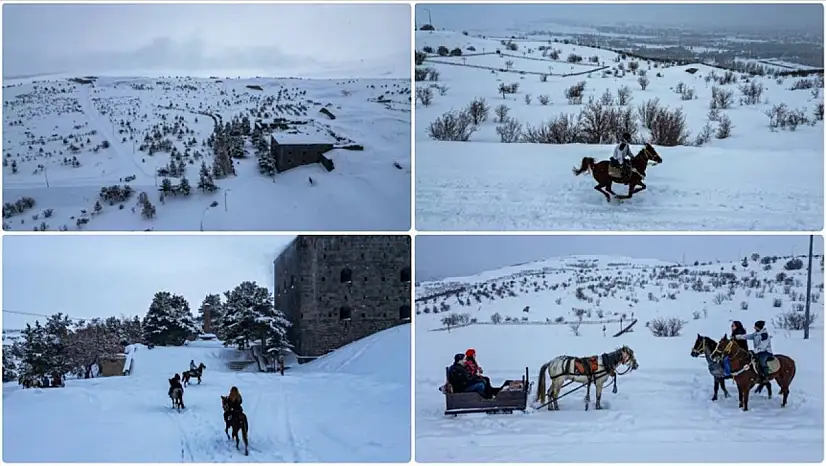 Nene Hatun'un izinde atlı kış turu