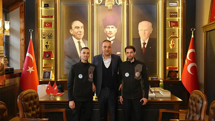 Olimpiyat Yolundaki Milli Sporculara Erzurum'da Moral Desteği