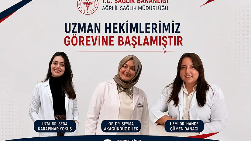 Patnos Devlet Hastanesi uzman hekim kadrosunu güçlendirmeye devam ediyor