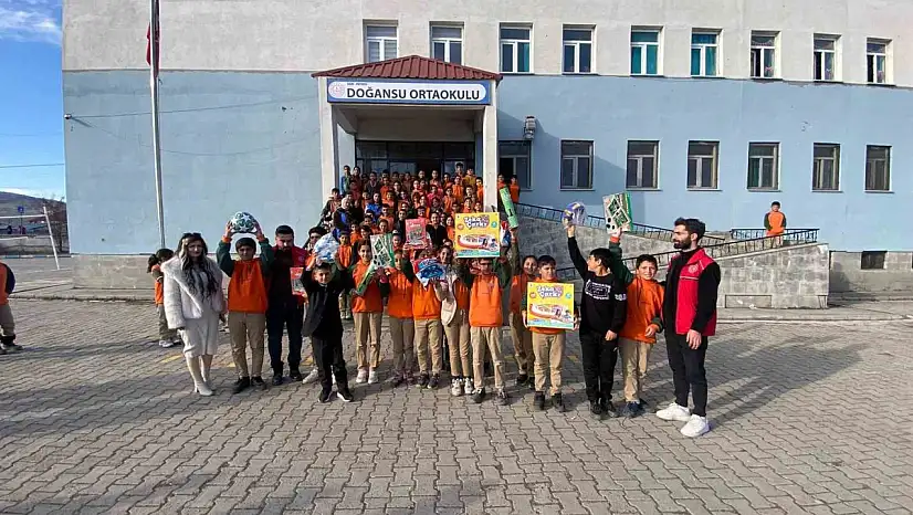 Patnos'ta öğrencilere kış yardımı ve akıl oyunları etkinliği düzenlendi