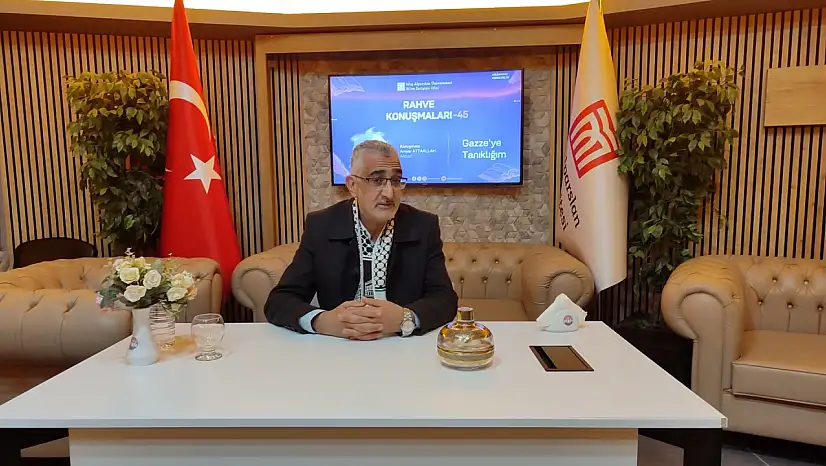 Rahve Konuşmaları-45'te 'Gazze'ye Tanıklığım Söyleşisi Gerçekleştirildi