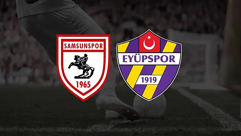Samsunspor Eyüpspor golleri kim attı, canlı maç anlatımı! Samsunspor Eyüpspor maçı kaç kaç? MAÇ SONUCU!