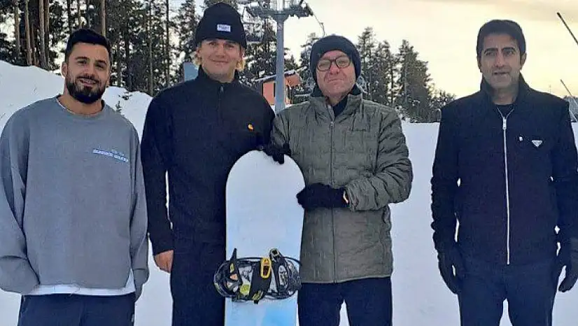 Sarıkamış Kayak Merkezi Ünlü Misafirlerini Ağırlıyor