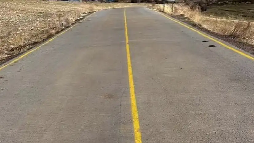 Sarıkamış'ta Sırbasan ve Köroğlu Grup Köyleri Beton Yolu Hizmete Açıldı