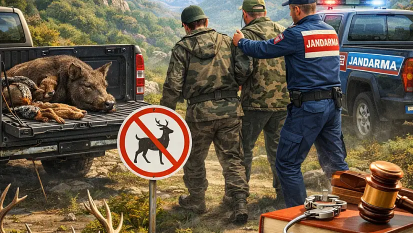 Şırnak'a Komşu İlde Kaçak Avcılığa Ağır Ceza