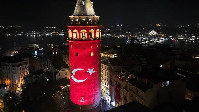 Tarihi Galata Kulesi'nde final coşkusu yaşanacak