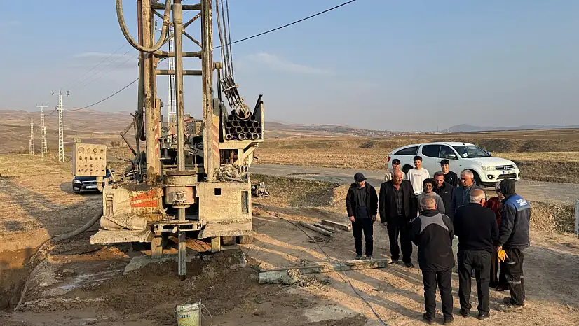 Taşlıçay'da içme suyu çalışmaları hızlandı kaymakam sahada inceleme yaptı