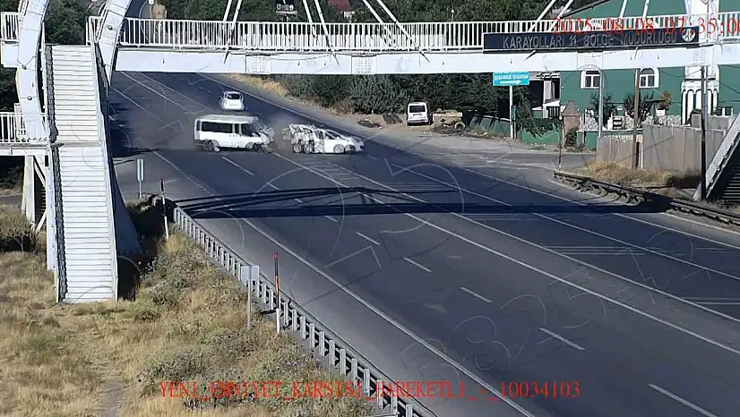 Tatvan'da KGYS görüntüleri, trafik kurallarının önemini gözler önüne serdi