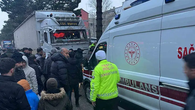 Tatvan'da tır kazası bir can aldı