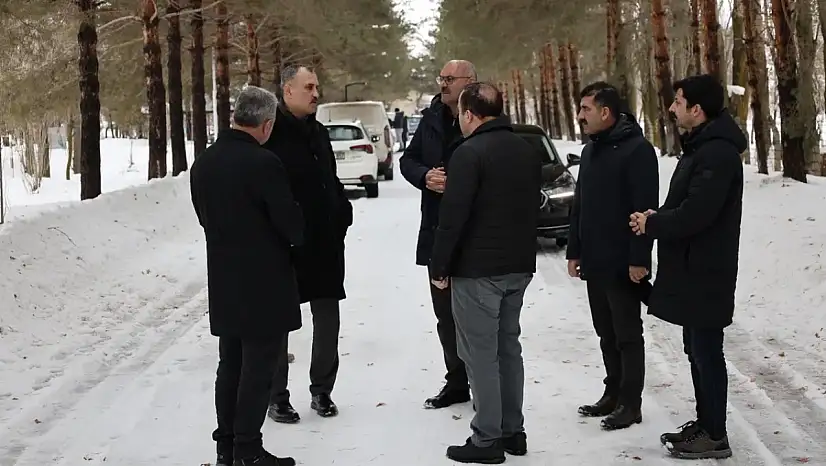 TRT Park mesire alanı yenilenecek: Ağrı Valisi Bozkurt incelemelerde bulundu