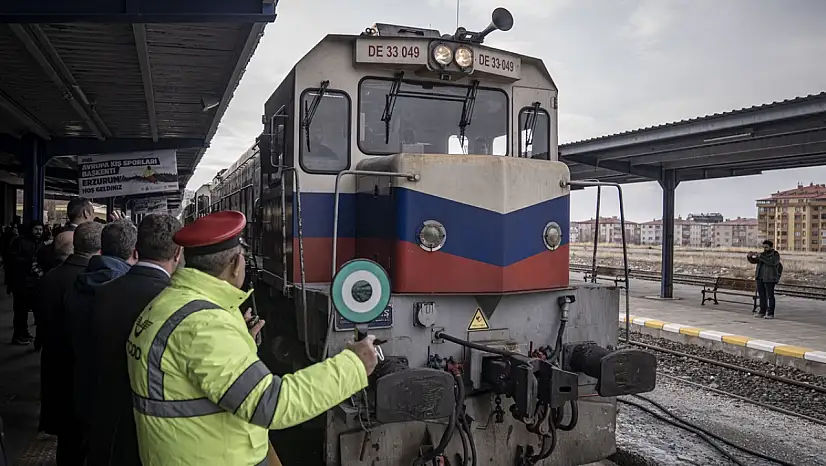 Turistik Doğu Ekspresi Erzurum'a ulaştı