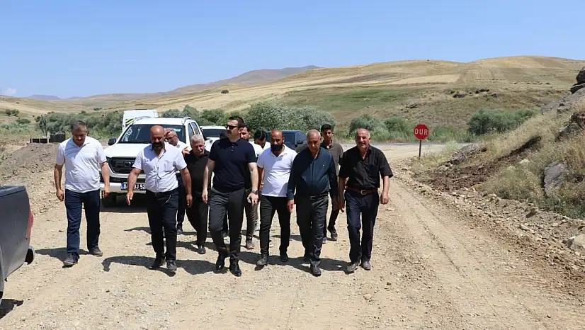 Tutak'ta asfalt öncesi altyapı çalışmaları hız kazandı