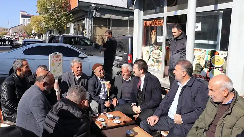 Tutak'ta yetkililerden saha mesaisi