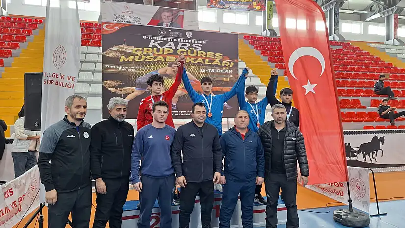 U17 Greko-Romen Güreş'te Muş'tan Büyük Başarı