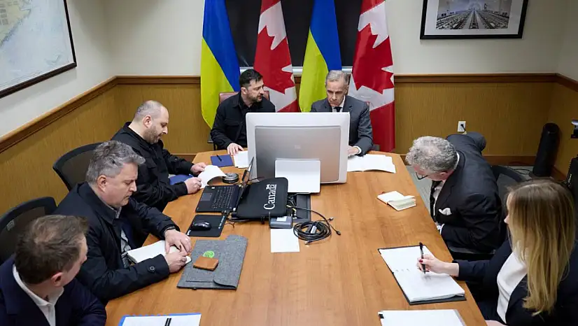 Ukrayna liderinden kritik görüşme öncesi ortak telefon