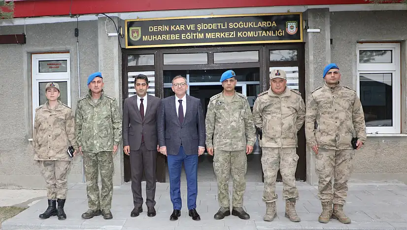 Vali Ziya Polat'tan Komando Tugayı'na Ziyaret