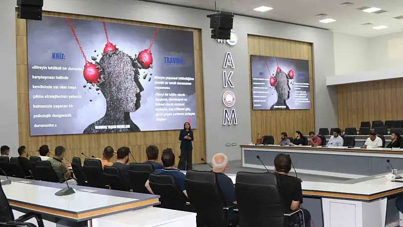 Van'da Afet Yönetimi İçin Psikolojik İlk Yardım Eğitimi Düzenlendi