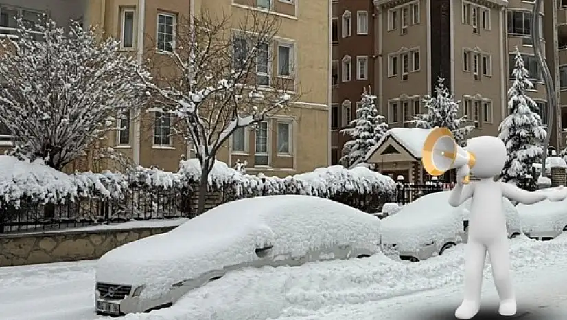 Van'da Karla Mücadele İçin Araçlara Uyarı