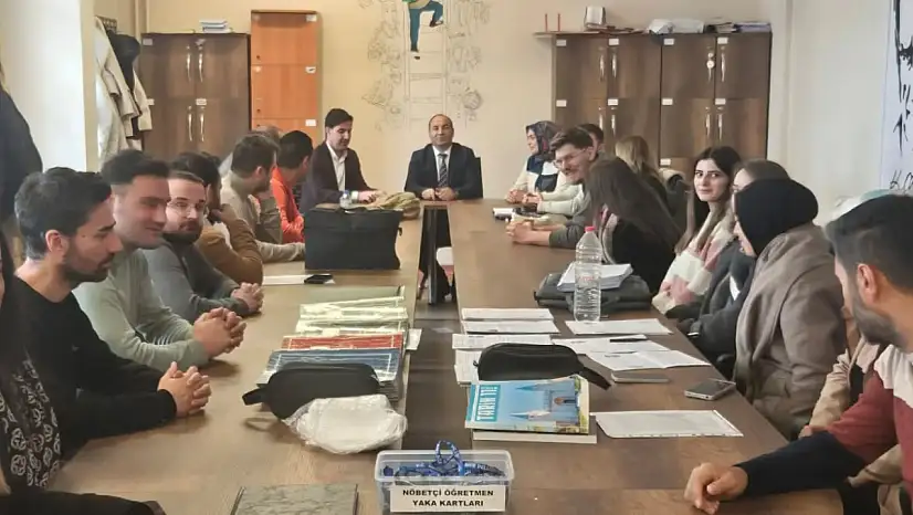 Van'da Sezai Karakoç Anadolu Lisesi'ne Eğitim Değerlendirme Ziyareti