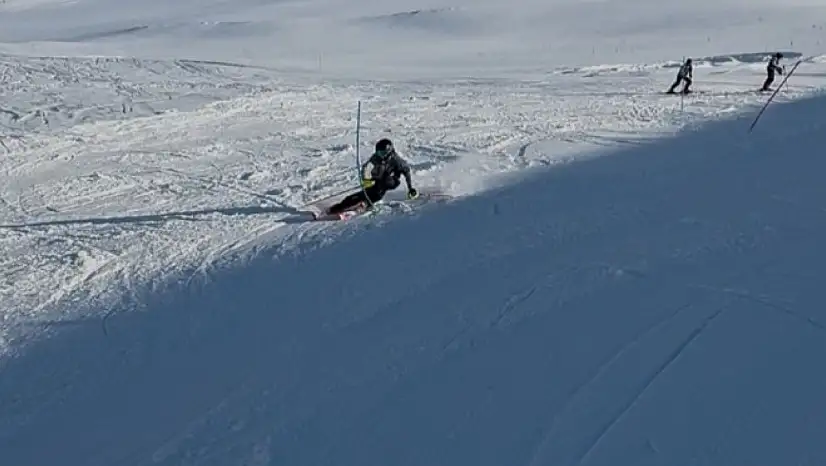 Van'da Yarışmalar Öncesi Kayakçılardan Yoğun Hazırlık