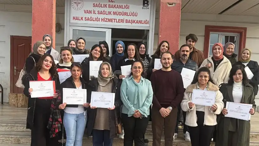 Van'da Yenidoğan Bakımı Eğitimleri Aralıksız Devam Ediyor