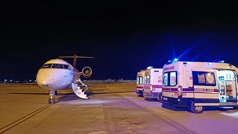 Van'dan İstanbul'a Uçak Ambulansla Hayat Kurtaran Sevk