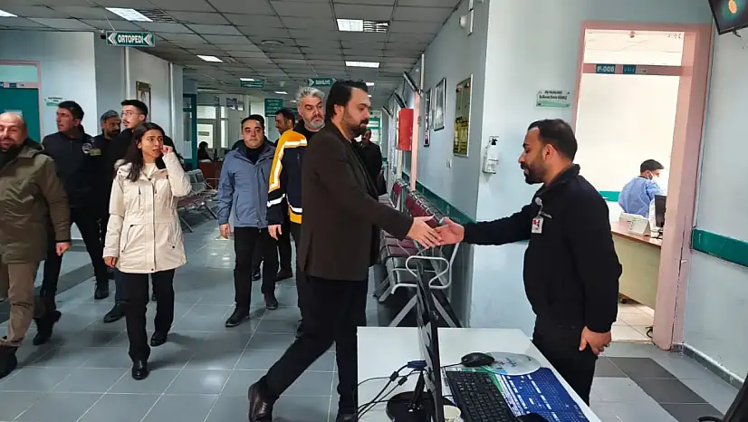 Van İl Sağlık Müdürü Başkale Devlet Hastanesi'ni Ziyaret Etti