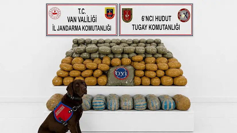 Van Sınırında 291 kilo toz esrar ele geçirildi