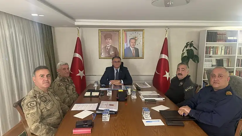 Van Valisi Ozan Balcı, Yeni Yıl Tedbirleri Toplantısına Katıldı