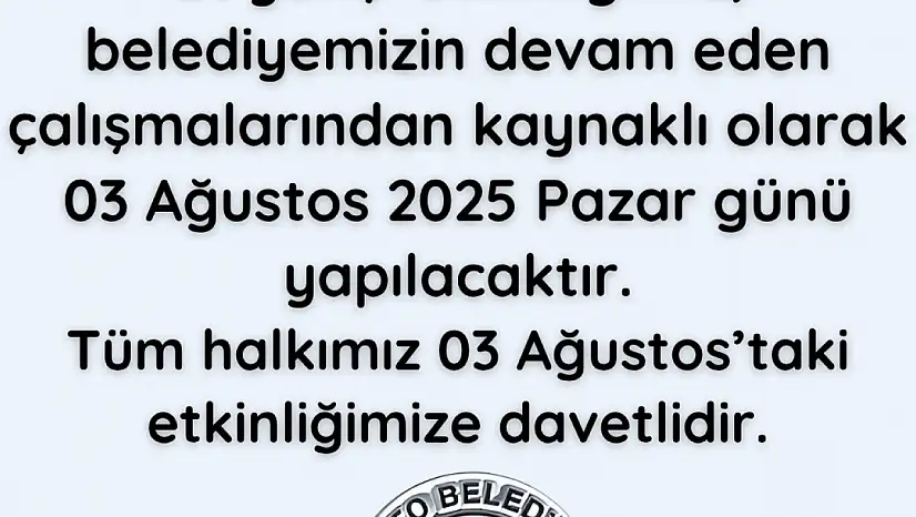 Varto Belediyesi'nden At Yarışı Etkinliği Duyurusu
