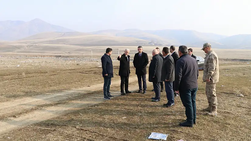 Yaygın Beldesi'nde Spor Yatırımları İçin Yerinde İnceleme