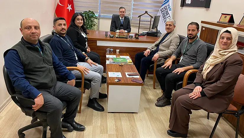Yeşilay Van'dan Denetimli Serbestlik Müdürlüğü'ne Ziyaret