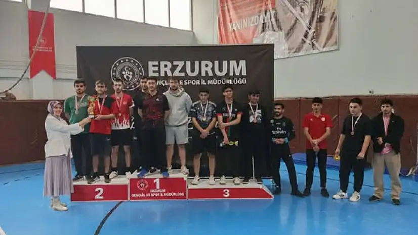 YURTLİG Masa Tenisi İl Birinciliğinde Şampiyonlar Belli Oldu